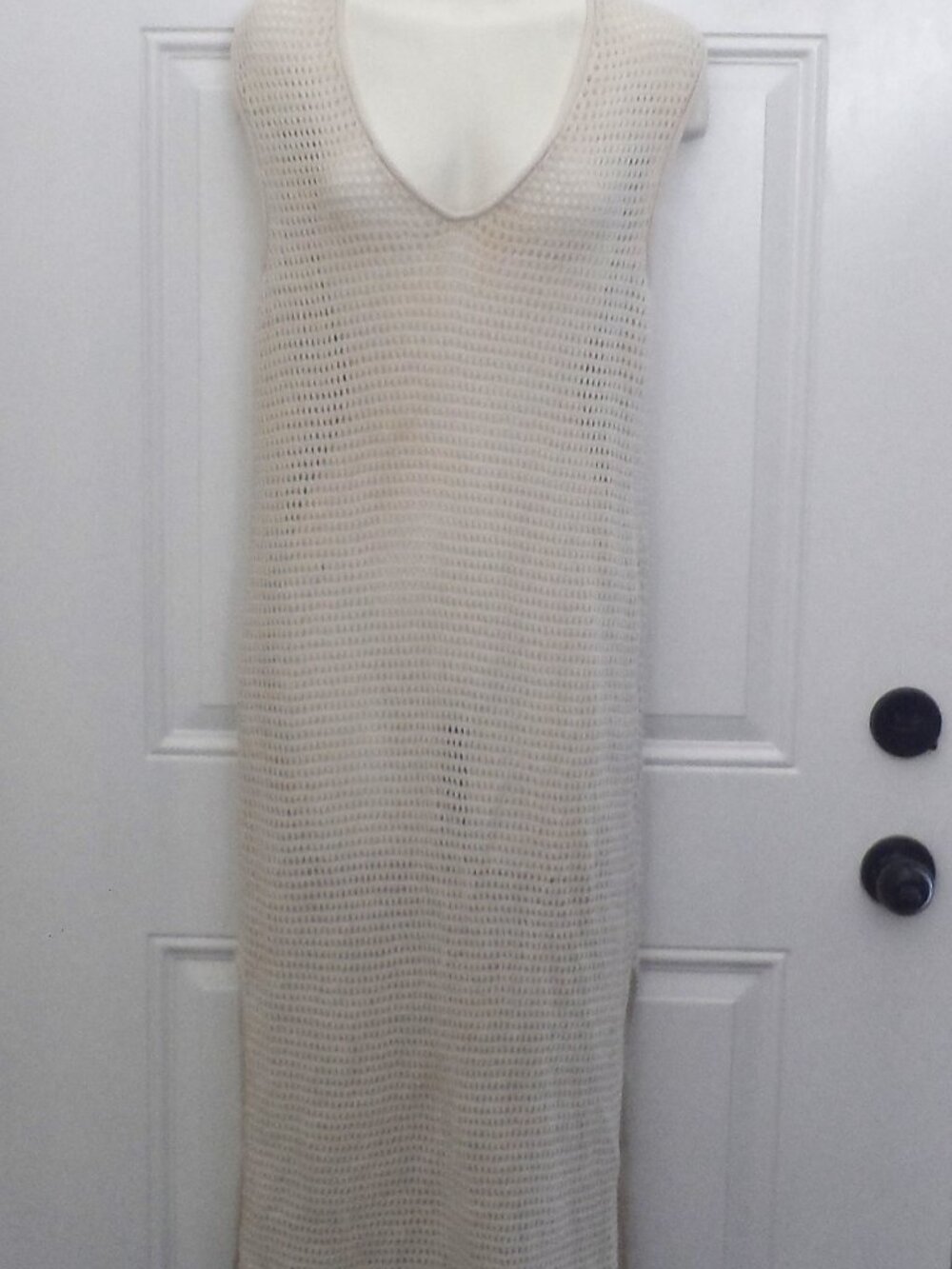 Loose-Knit Beach Dress sz., M - Picture 2 of 13